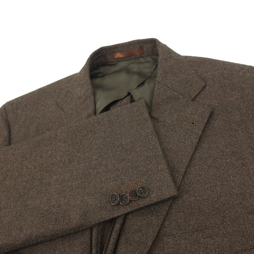 Proper Cloth Mens 2025 Bedford Jacket Marlane Wool Brown Hopsack 46 Tall Blazer